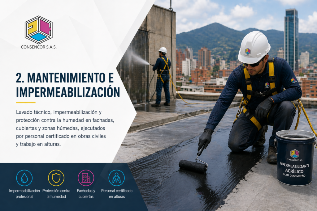 Mantenimiento e Impermeabilización